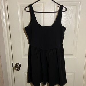 No Boundaries Black Mini Dress